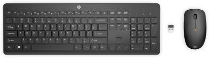 Black HP 230 Wireless Keyboard & Mouse Combo, New & Retail Boxed 
