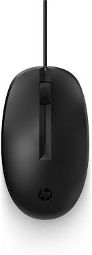 HP 265A9AA 125 Black Wired Mouse, New
